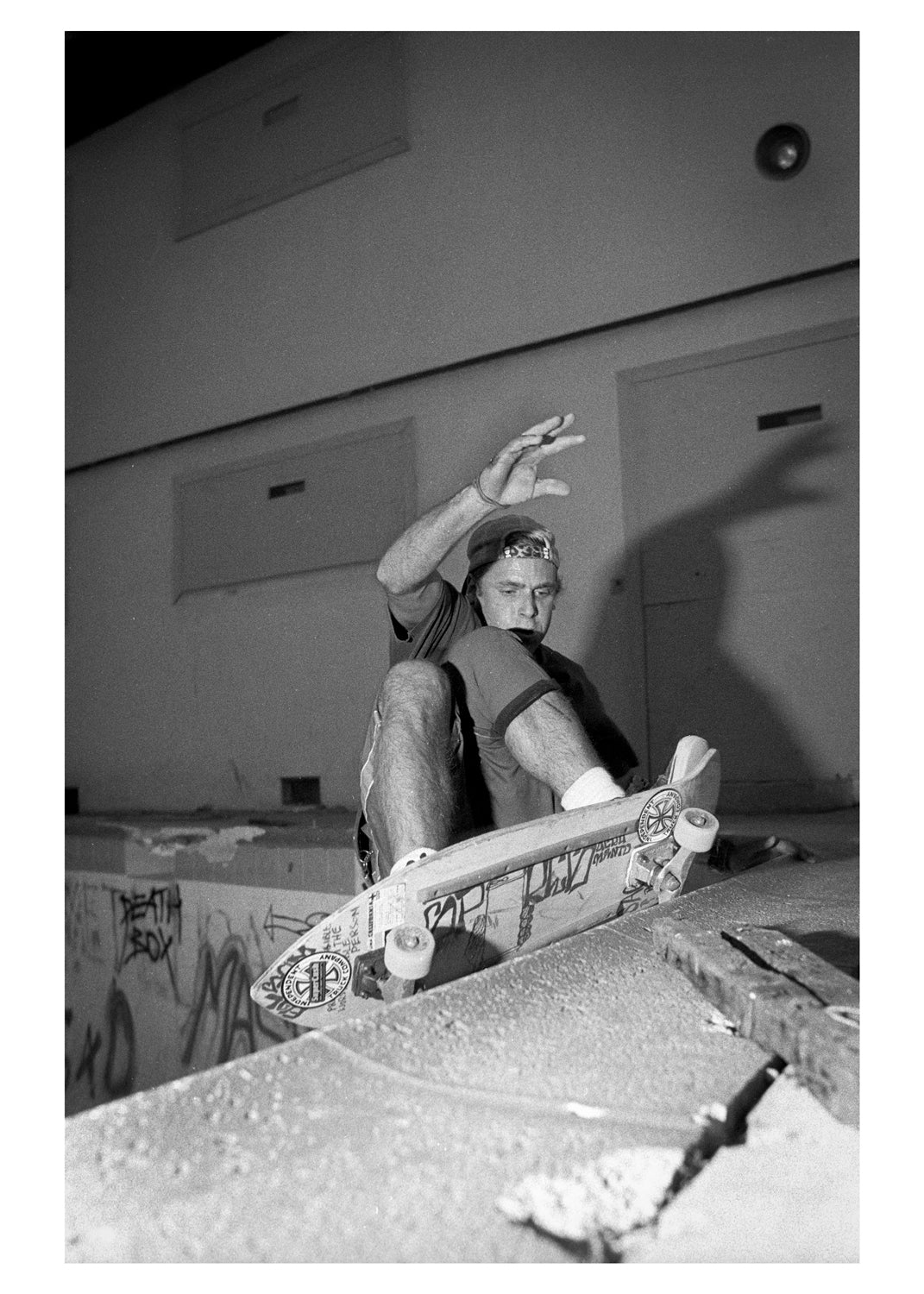 Ricky Windsor, Pain Pool, Sacramento 1991 Print by Tobin Yelland