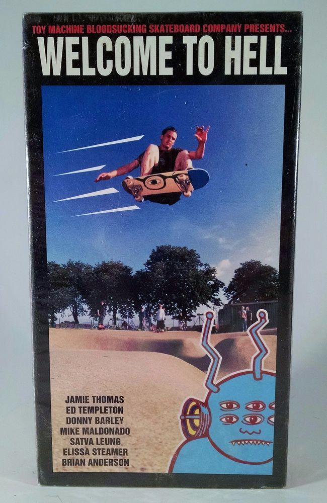 Ed Templeton 1995 by Tobin Yelland Welcome to Hell video cover