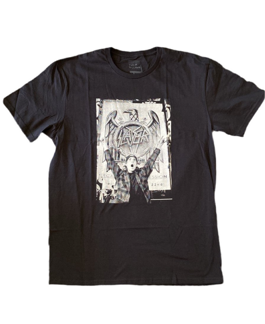 Cardiel Slayer poster in San Francisco by Tobin Yelland (T Shirt BLACK)