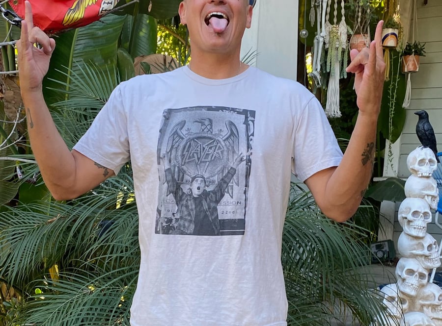 Slayer / Cardiel T Shirt GREY