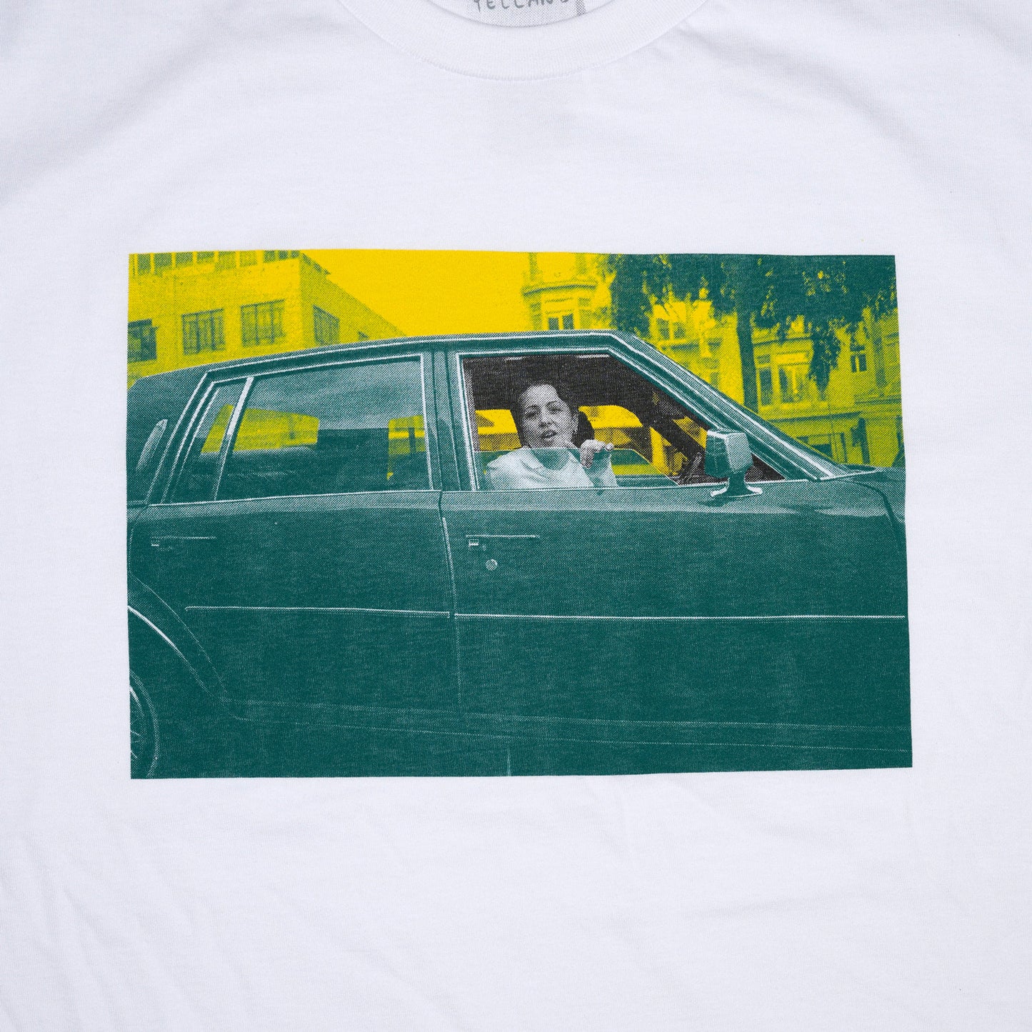 Girl in Green Car  T Shirt  by Tobin Yelland