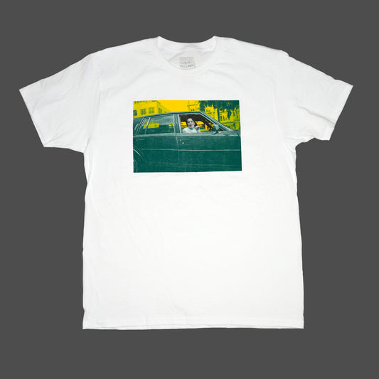 Girl in Green Car  T Shirt  by Tobin Yelland