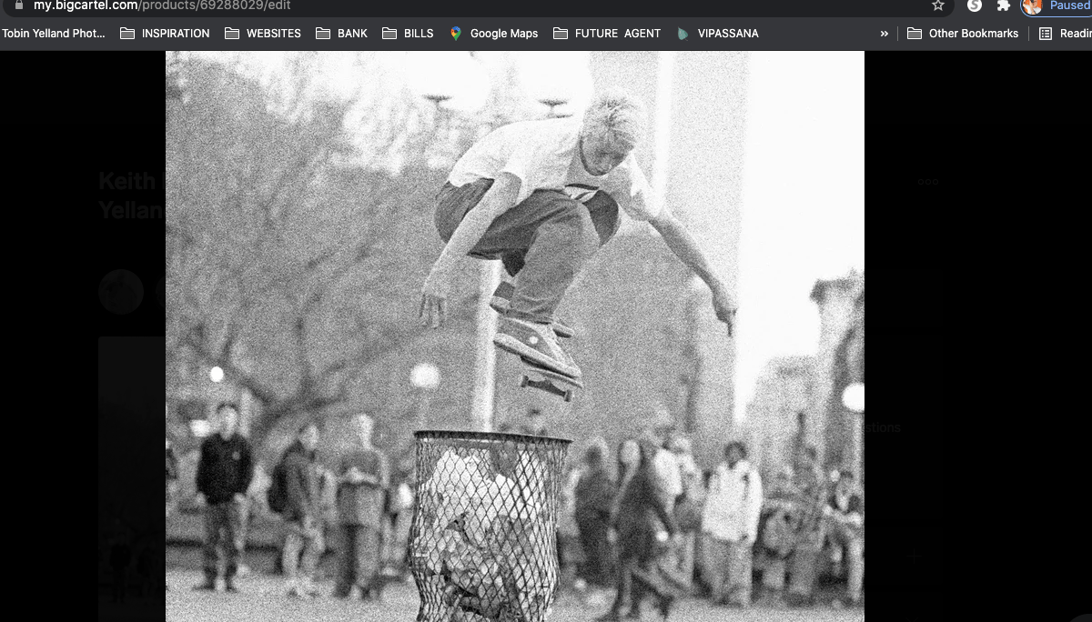 Keith Hufnagel, RIP Washington Square park 1993 by Tobin Yelland