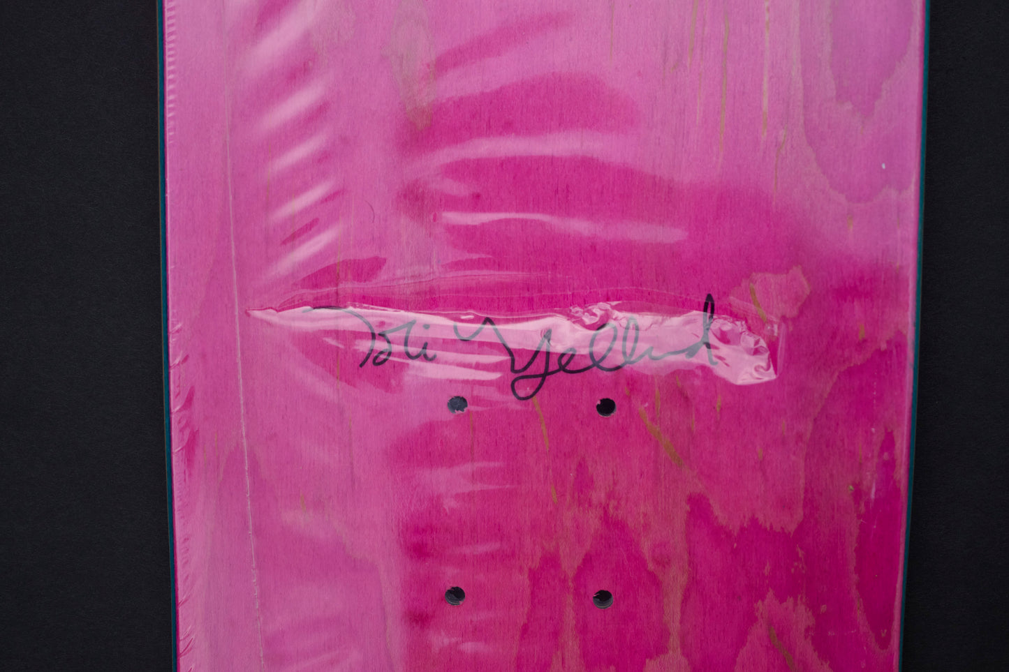 Chico Stix X Tobin Yelland 8.5 - (Pink top #14 of 100) signed by Tobin and Chico with Print