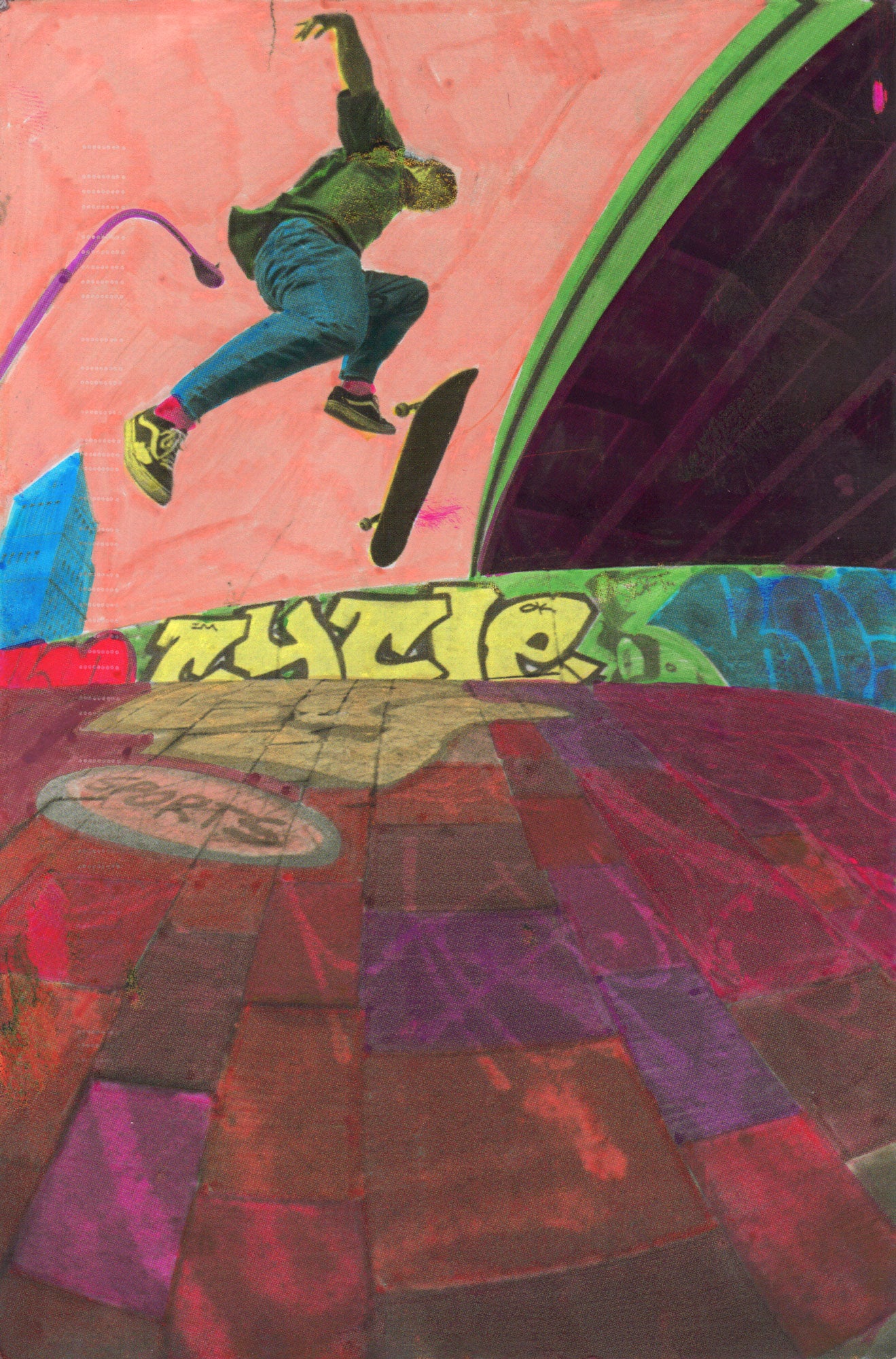 John Cardiel, Brooklyn Banks NYC 93 by Tobin Yelland & Casey Jones